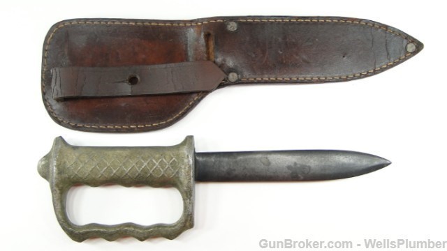 AUSTRALIAN NEW ZEALAND WWII KNUCKLE KNIFE-img-6
