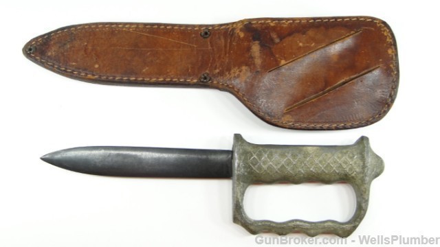 AUSTRALIAN NEW ZEALAND WWII KNUCKLE KNIFE-img-7