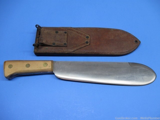 USMC WWII MEDICAL CORPSMEN BOLO KNIFE DATED 1944 CHATILLON N.Y.  (MINT)-img-1