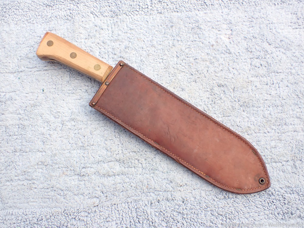 USMC WWII MEDICAL CORPSMEN BOLO KNIFE DATED 1944 CHATILLON N.Y.  (MINT)-img-3