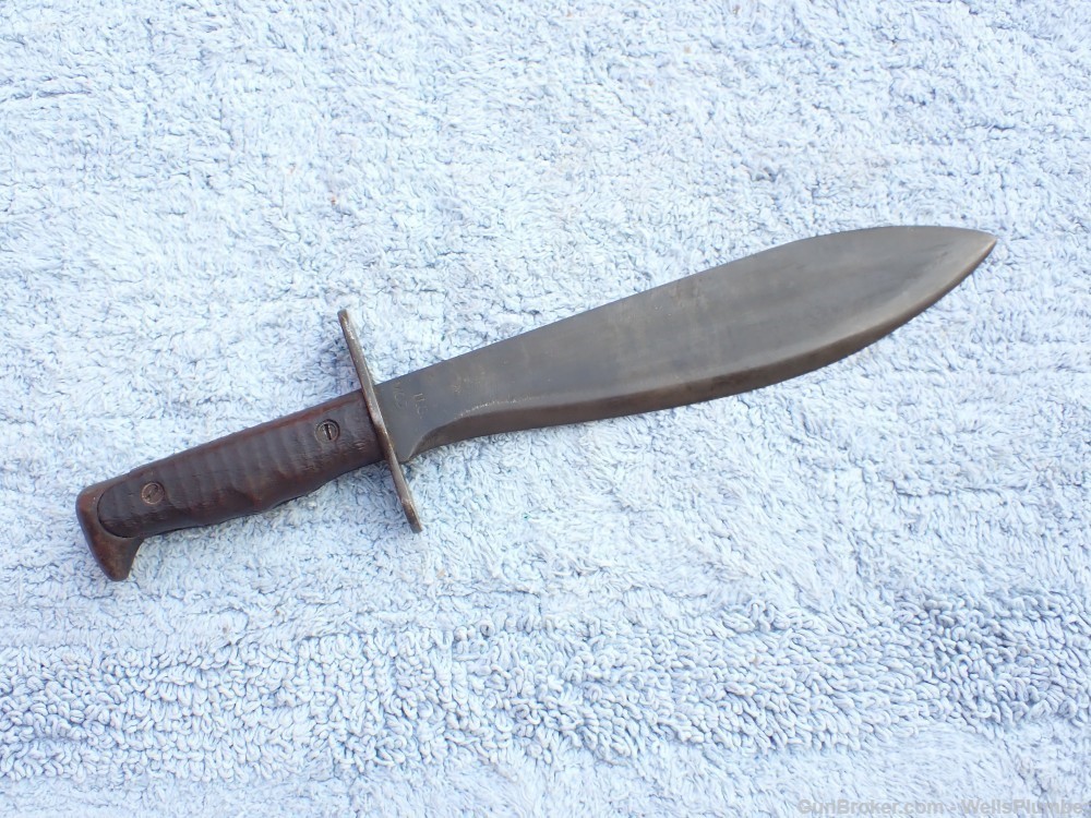 SPRINGFIELD ARMORY MODEL 1917 BOLO WITH SCABBARD DATED 1918 PLUMB/PHILA-img-5