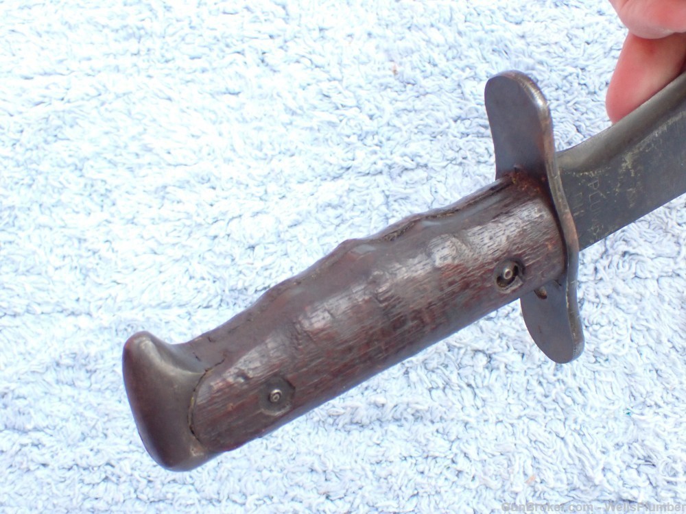 SPRINGFIELD ARMORY MODEL 1917 BOLO WITH SCABBARD DATED 1918 PLUMB/PHILA-img-12
