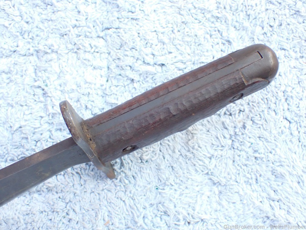 SPRINGFIELD ARMORY MODEL 1917 BOLO WITH SCABBARD DATED 1918 PLUMB/PHILA-img-9
