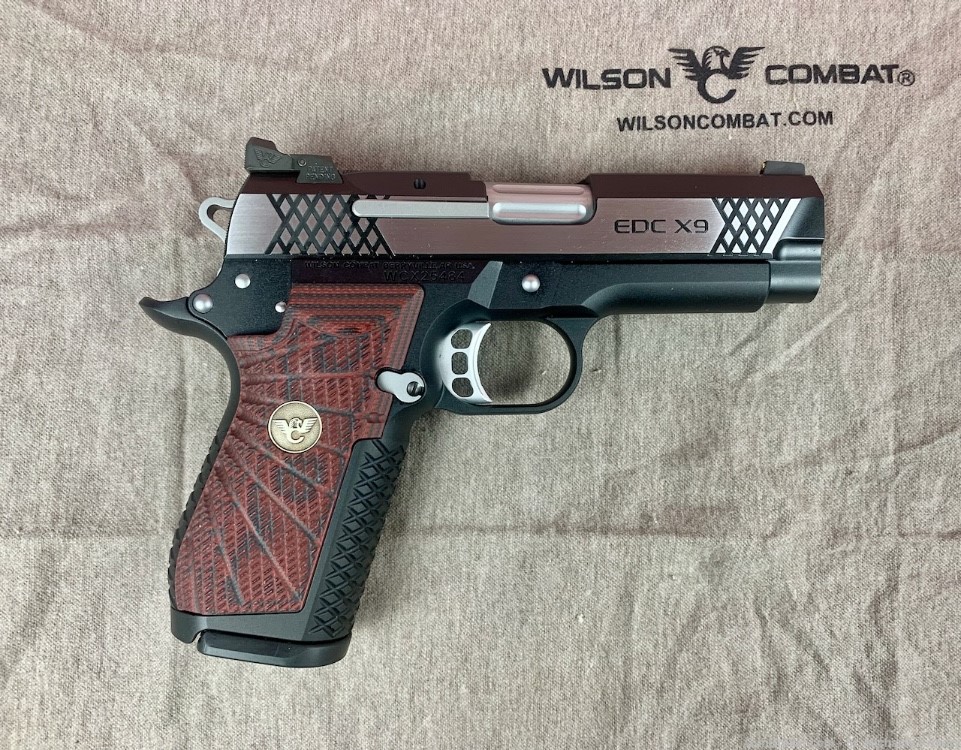 Wilson Combat EDC X9 Stainless Two-Tone 9mm 1911 - NEW-img-2