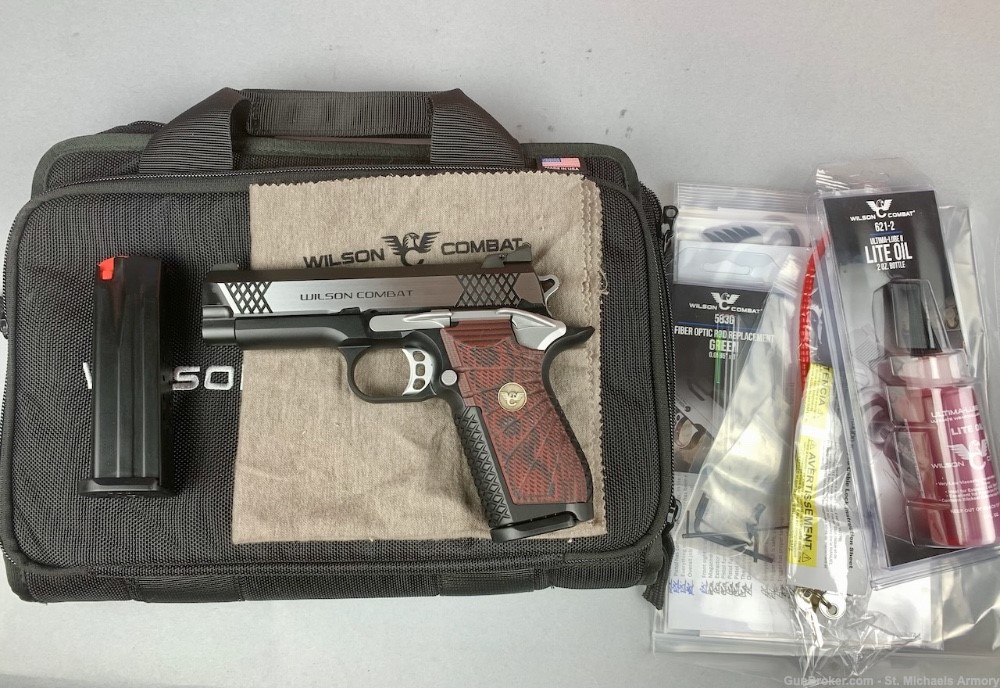 Wilson Combat EDC X9 Stainless Two-Tone 9mm 1911 - NEW-img-12