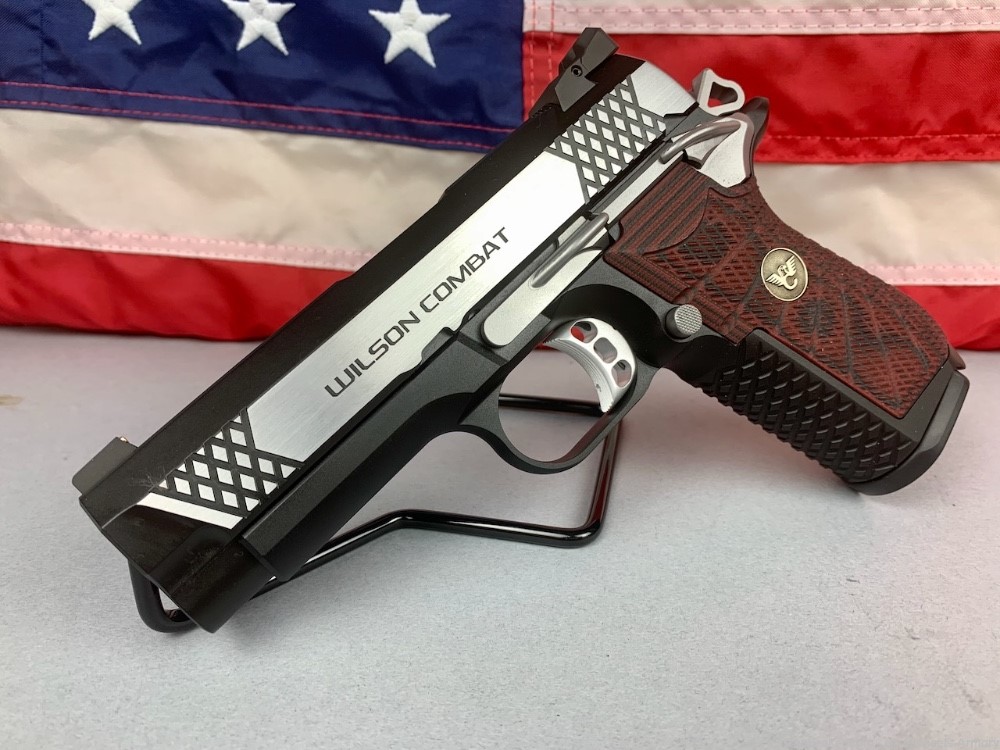 Wilson Combat EDC X9 Stainless Two-Tone 9mm 1911 - NEW-img-4