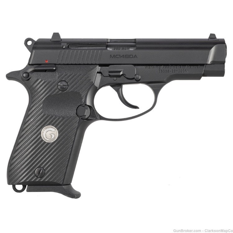 Girsan MC14 BDA Compact Pistol 380 ACP 13 round ALL BLACK MC14BDA-img-0