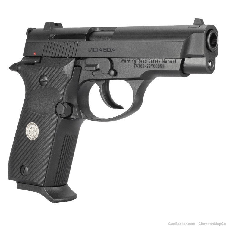 Girsan MC14 BDA Compact Pistol 380 ACP 13 round ALL BLACK MC14BDA-img-2