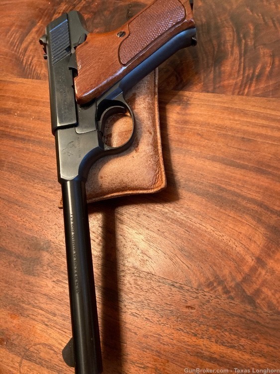 Colt Woodsman Huntsman .22 LR 6” Pistol NOS 1970 98%+ -img-5