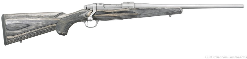 Ruger M77 Hawkeye Laminate Compact 7mm-08 Rem 16.5" Stainless 4 Rds 17111-img-1