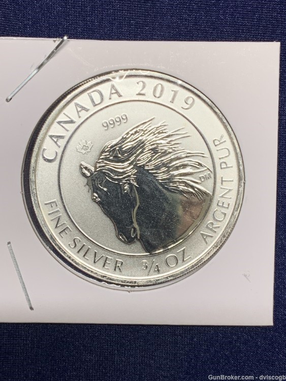 2019 Queen Elizabeth 2 Dollar coin, 3/4 fine silver - 3 piece set -img-4