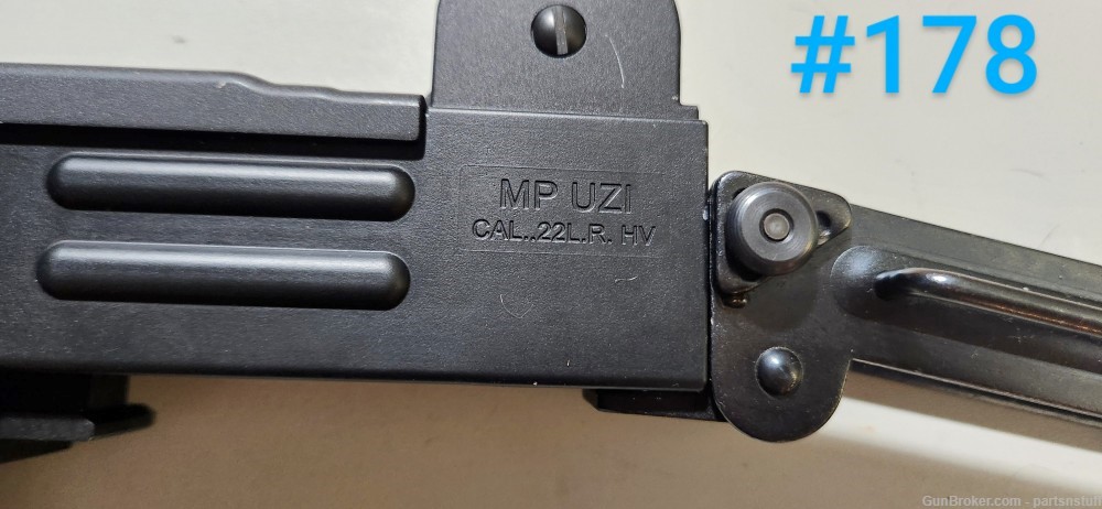 IWI Israel UZI .22LR  with Faux Suppressor. From Walther Factory-img-6