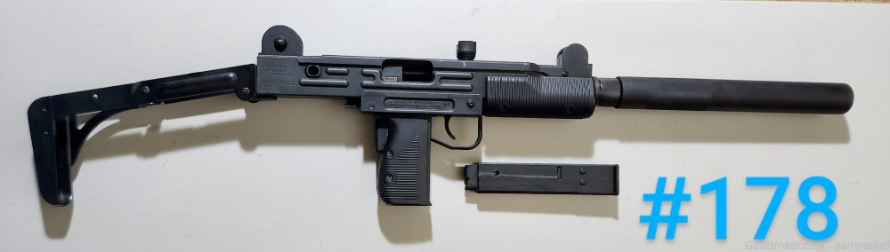 IWI Israel UZI .22LR  with Faux Suppressor. From Walther Factory-img-0