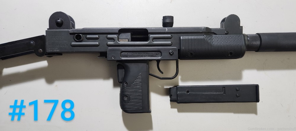 IWI Israel UZI .22LR  with Faux Suppressor. From Walther Factory-img-20