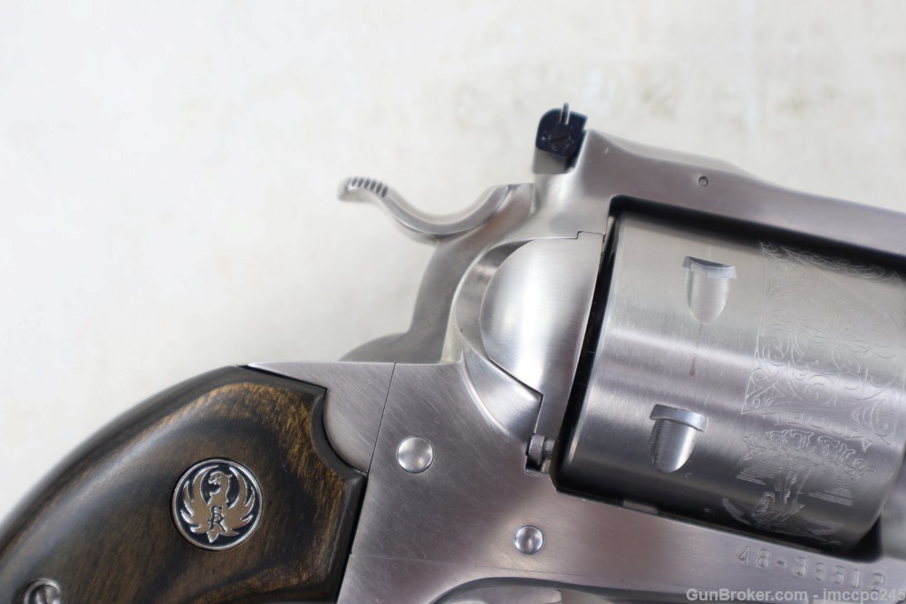 Rare Nice Ruger Blackhawk Bisley Convertible .45 ACP .45 LC Revolver 5.5" -img-15
