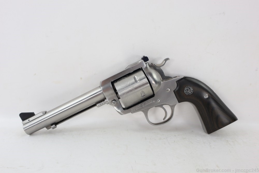 Rare Nice Ruger Blackhawk Bisley Convertible .45 ACP .45 LC Revolver 5.5" -img-5