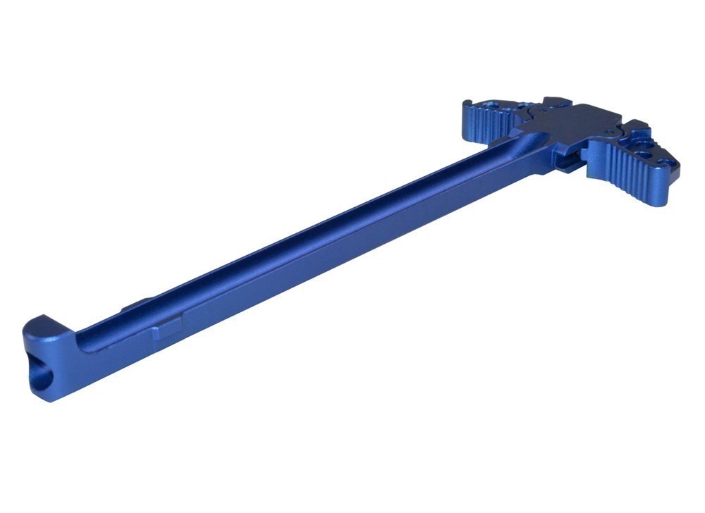 AR15 Ambidextrous Charging Handle Blue NIB No CC Fee-img-0