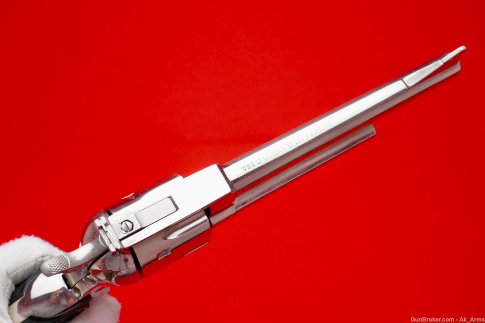 Rare Colt New Frontier SAA 7.5" Barrel .45 Colt Bright Nickel Finish!-img-15