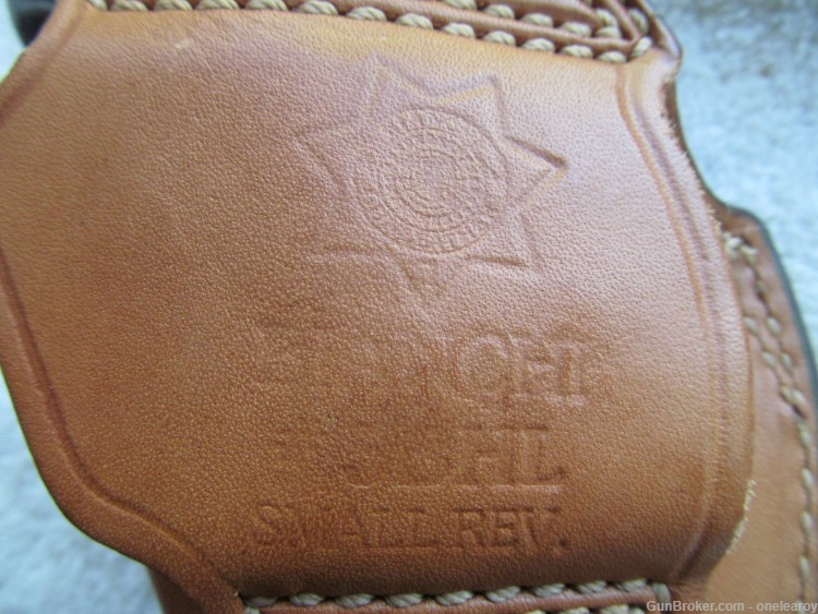 Bianchi #5BHL Leather Holster for Small Revolvers-img-4