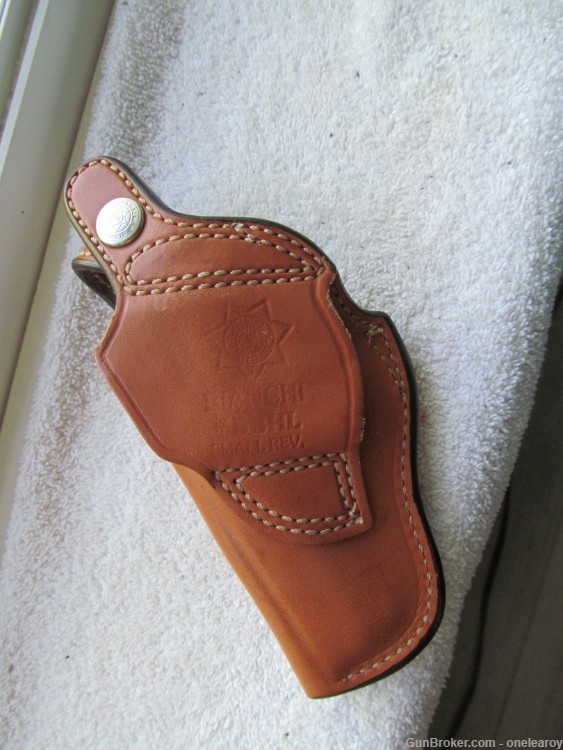 Bianchi #5BHL Leather Holster for Small Revolvers-img-2