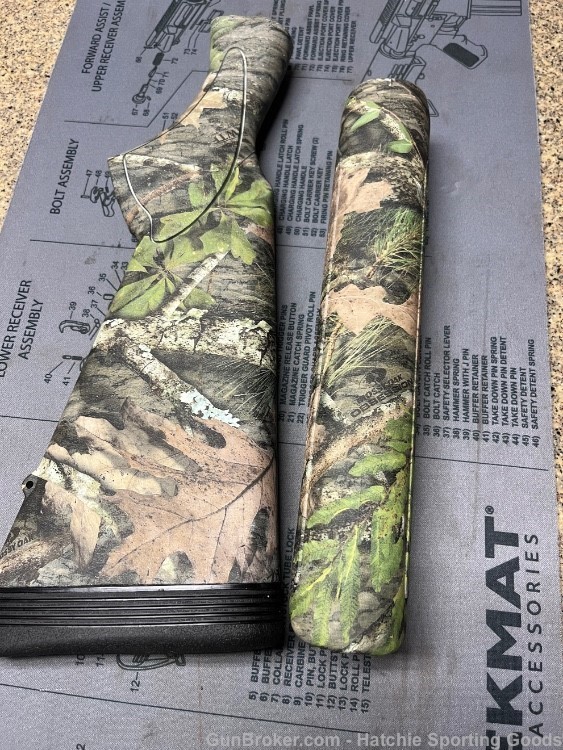 Remington 870 Stock Forend Forearm Set 12 16 Gauge Mossy Oak NWTF Obsession-img-1