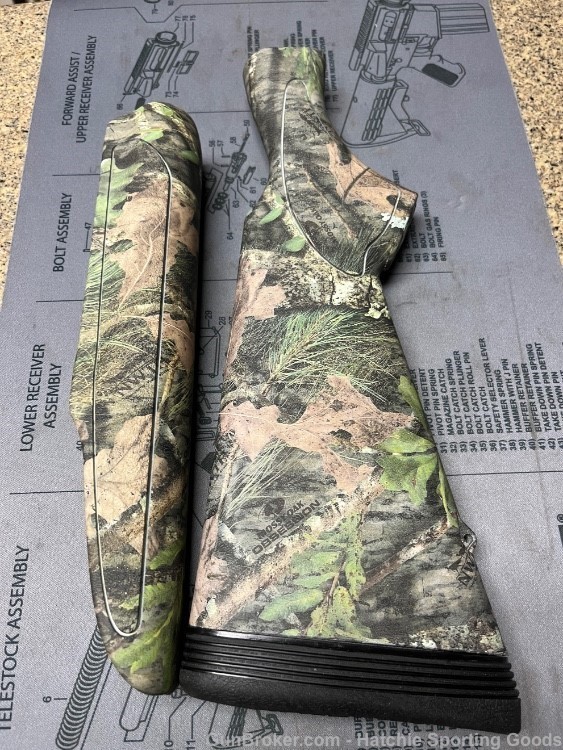 Remington 870 Stock Forend Forearm Set 12 16 Gauge Mossy Oak NWTF Obsession-img-0