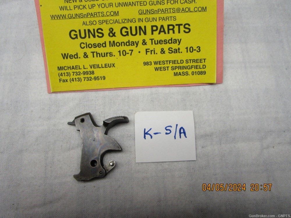 Smith & Wesson -K- frame factory single action hammer.-img-2