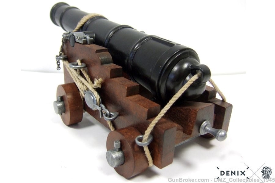 US Civil War Miniature Cannon Non Firing Replica by Denix of Spain-img-5