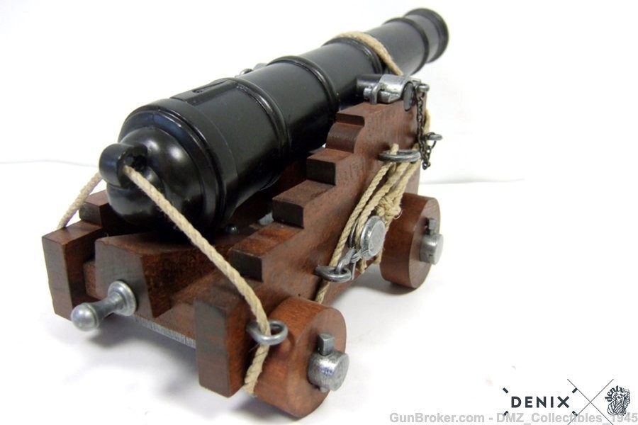 US Civil War Miniature Cannon Non Firing Replica by Denix of Spain-img-1