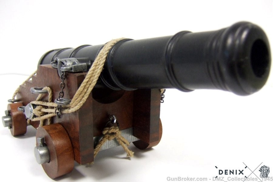 US Civil War Miniature Cannon Non Firing Replica by Denix of Spain-img-3