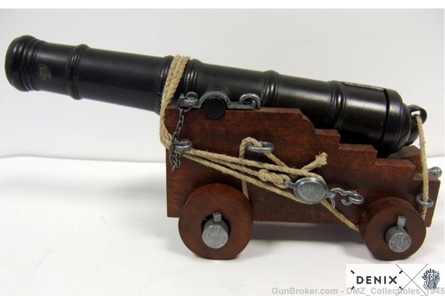 US Civil War Miniature Cannon Non Firing Replica by Denix of Spain-img-2