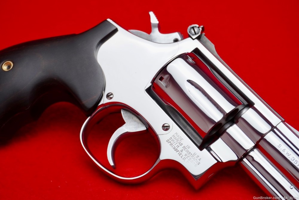 Smith & Wesson 66-2 .357 Mag 2.5"*BREATHTAKING BRIGHT STAINLESS*-img-6