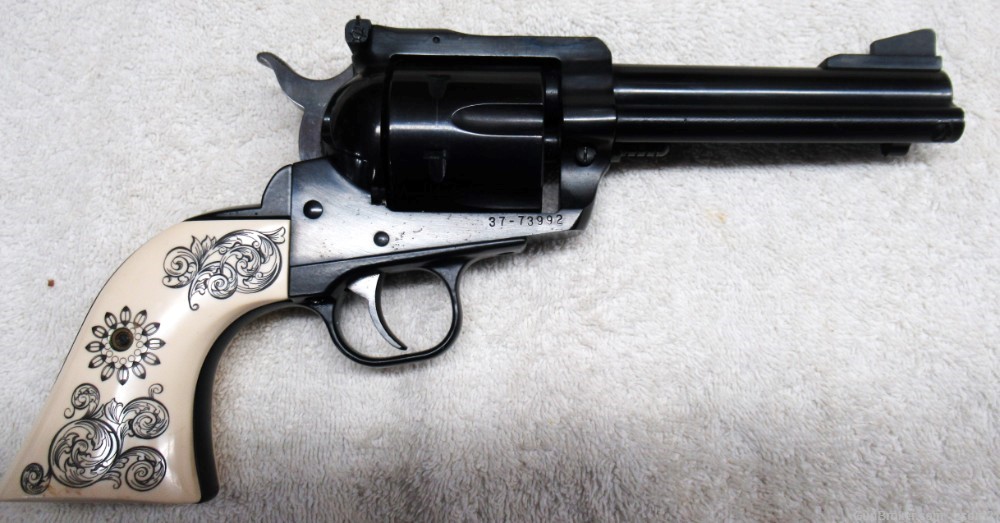 Ruger New Model Blackhawk, 357 Magnum, 4 5/8 In.   After 1973, Like New-img-1