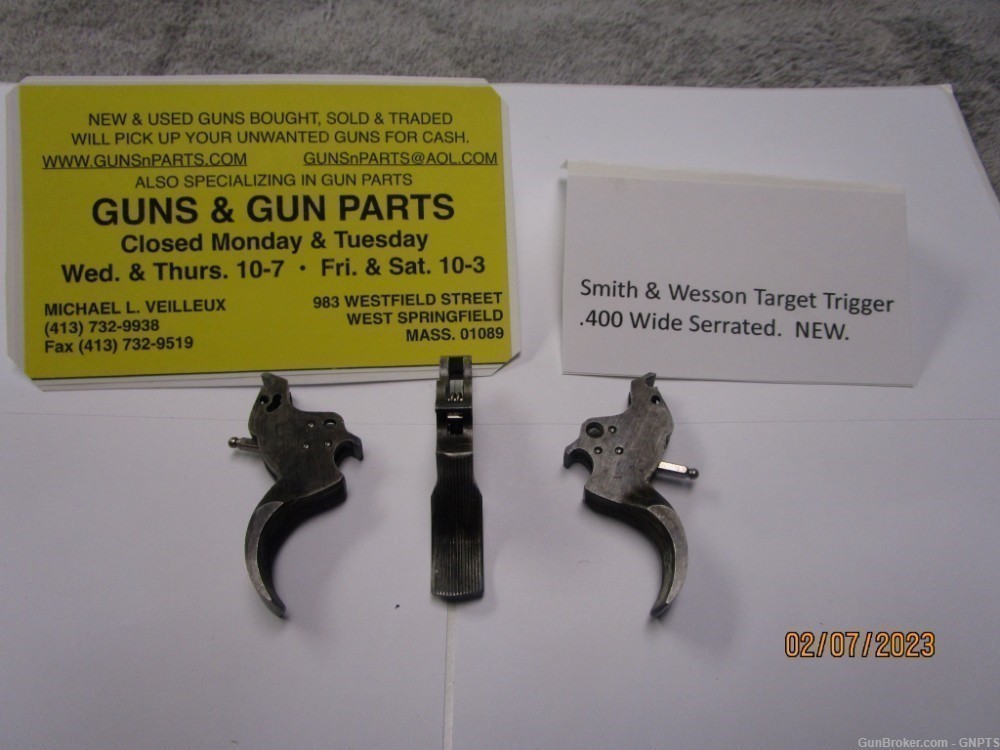 Smith & Wesson target trigger for a K-L-N frame C/C new.-img-0