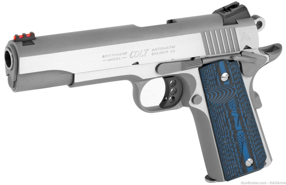 Colt Competition 1911 45 ACP O1070CCS Stainless Steel SS .45 1911 Colt SS-img-2