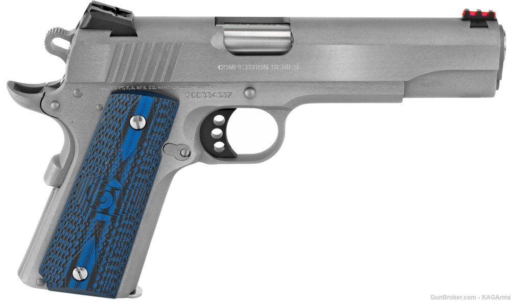 Colt Competition 1911 45 ACP O1070CCS Stainless Steel SS .45 1911 Colt SS-img-0