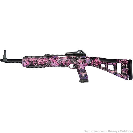 Hi-Point 380TS Carbine 380 ACP Pink Camo 16.5 in. 10 rd.-img-0