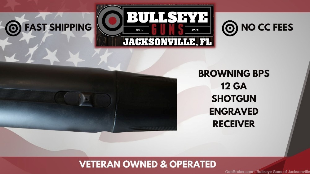 Browning BPS Field Pump-Action Shotgun 12ga Engraved Receiver -img-8