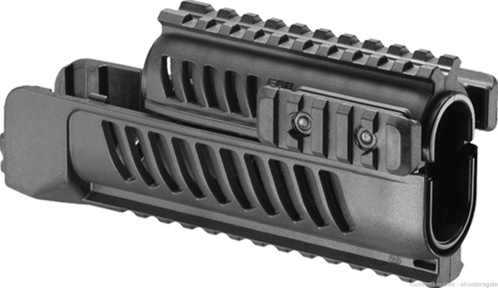 FAB DEFENSE VZ58 Set of Lower and Upper Handguards, BLACK, FREE SHIPPING-img-0
