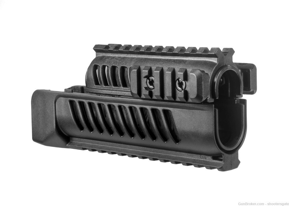FAB DEFENSE VZ58 Set of Lower and Upper Handguards, BLACK, FREE SHIPPING-img-1