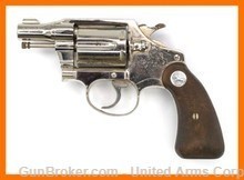 Colt Revolver Detective Special .32 Colt 2" Barrel, Nickel-img-0