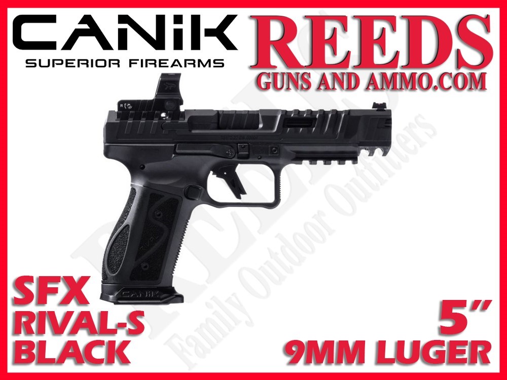 Canik SFx Rival-S Dark Side M02 Optic 9mm 5in 2-18Rd Mags HG7607-N-img-0