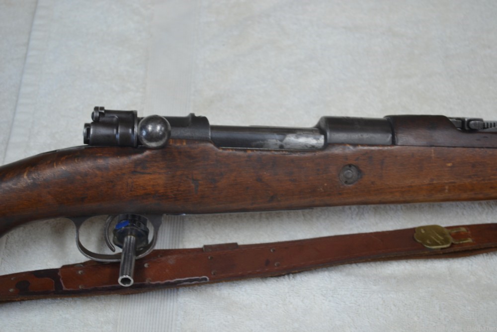 Ankara Model M38 8X57 b/a rifle, full military, 29" barrel-img-11
