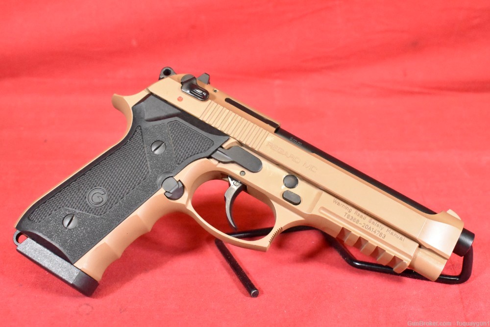 Girsan Regard MC Barrett Brown Cerakote 9mm 4.92" 17rd  Beretta 92 Clone-img-2