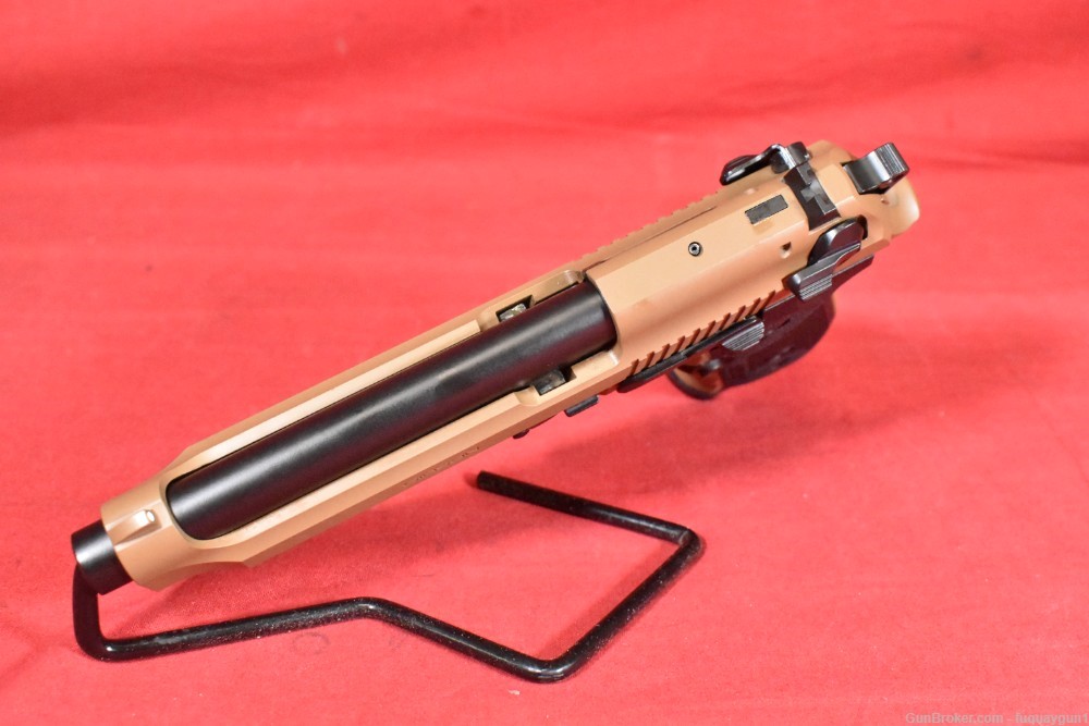 Girsan Regard MC Barrett Brown Cerakote 9mm 4.92" 17rd  Beretta 92 Clone-img-3