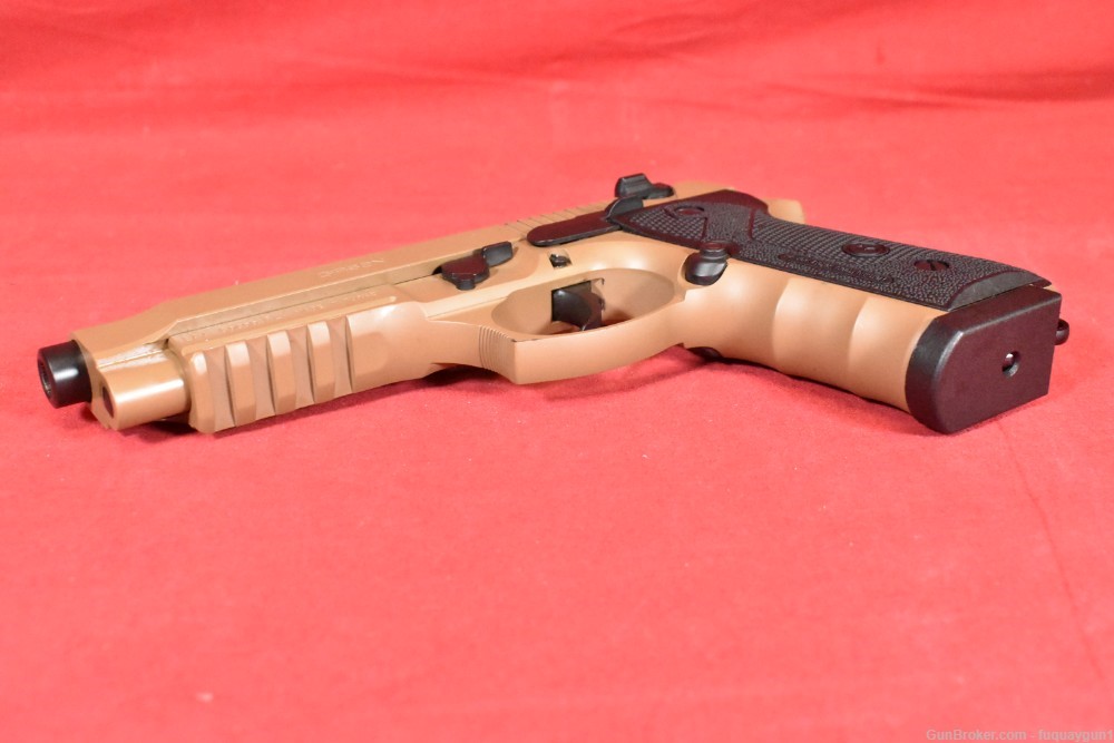 Girsan Regard MC Barrett Brown Cerakote 9mm 4.92" 17rd  Beretta 92 Clone-img-4