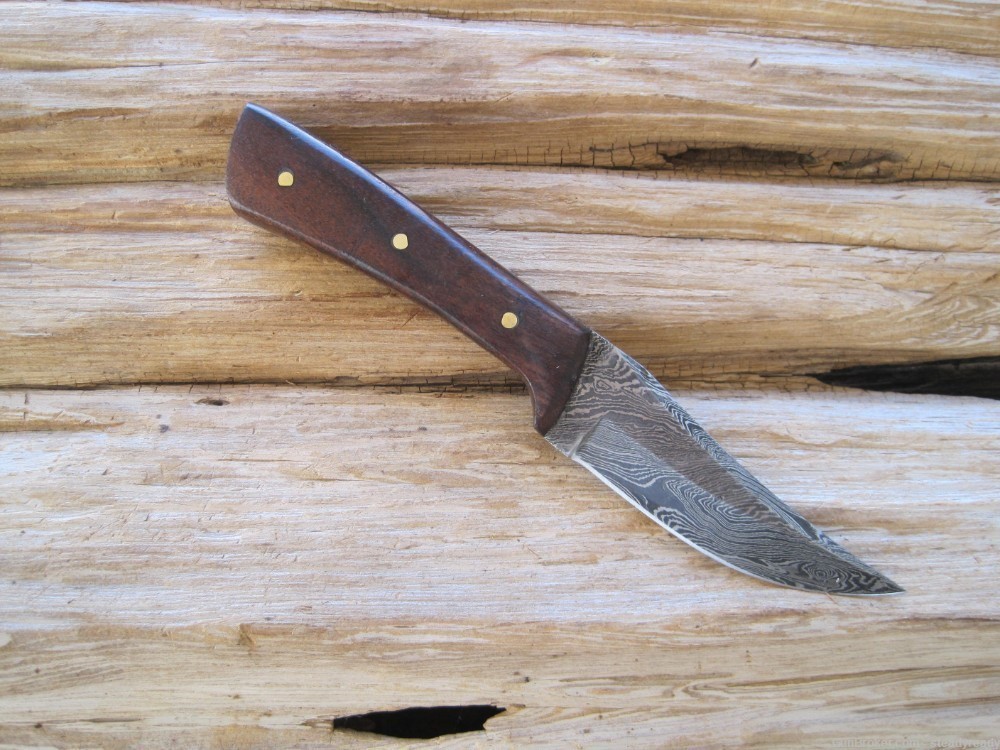 Damascus Handmade Hunting Knife-img-0