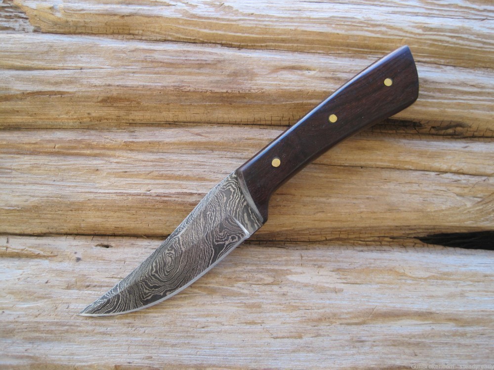 Damascus Handmade Hunting Knife-img-1