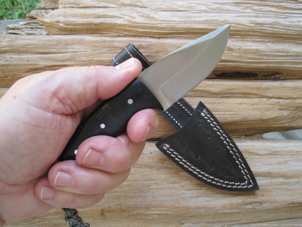 ASH SS Handmade Hunting/Skinning Knife #245B & 245C -img-6