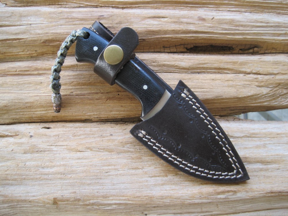 ASH SS Handmade Hunting/Skinning Knife #245B & 245C -img-7